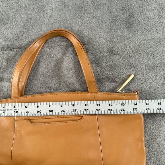 Hobo International Camel Brown Leather Handbag Shoulder Bag Purse - Picture 5 of 8